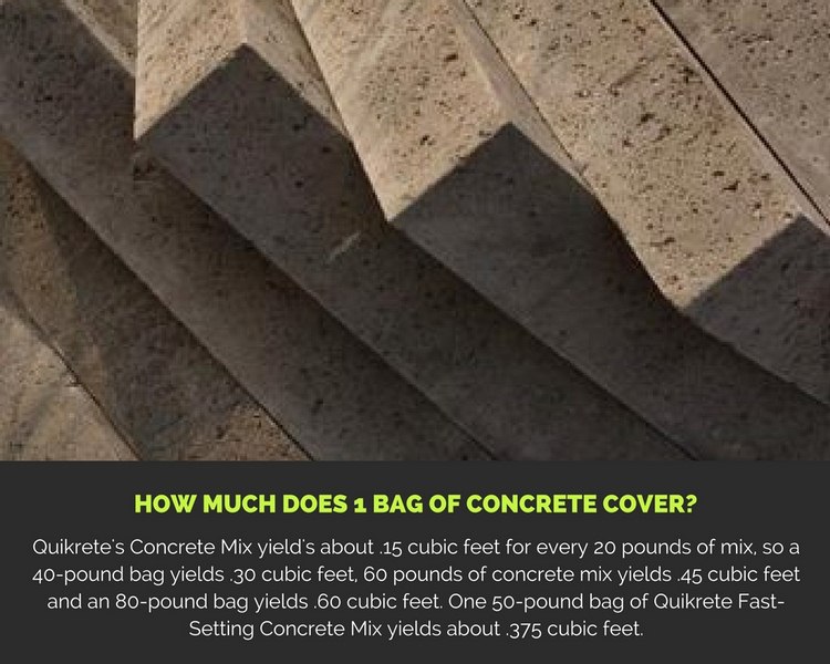 How Many Bags Of Concrete Do I Need How Much Concrete Do I Need